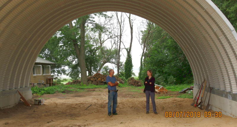 Quonset 1st arch